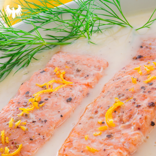Lachs in Dill